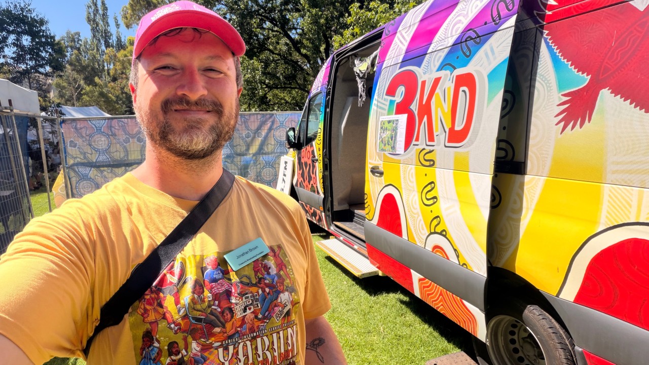 Visiting 3KND and PBS at the Share The Spirit Festival!